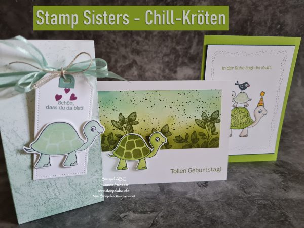 Chill-Kröten – Stamp Sisters