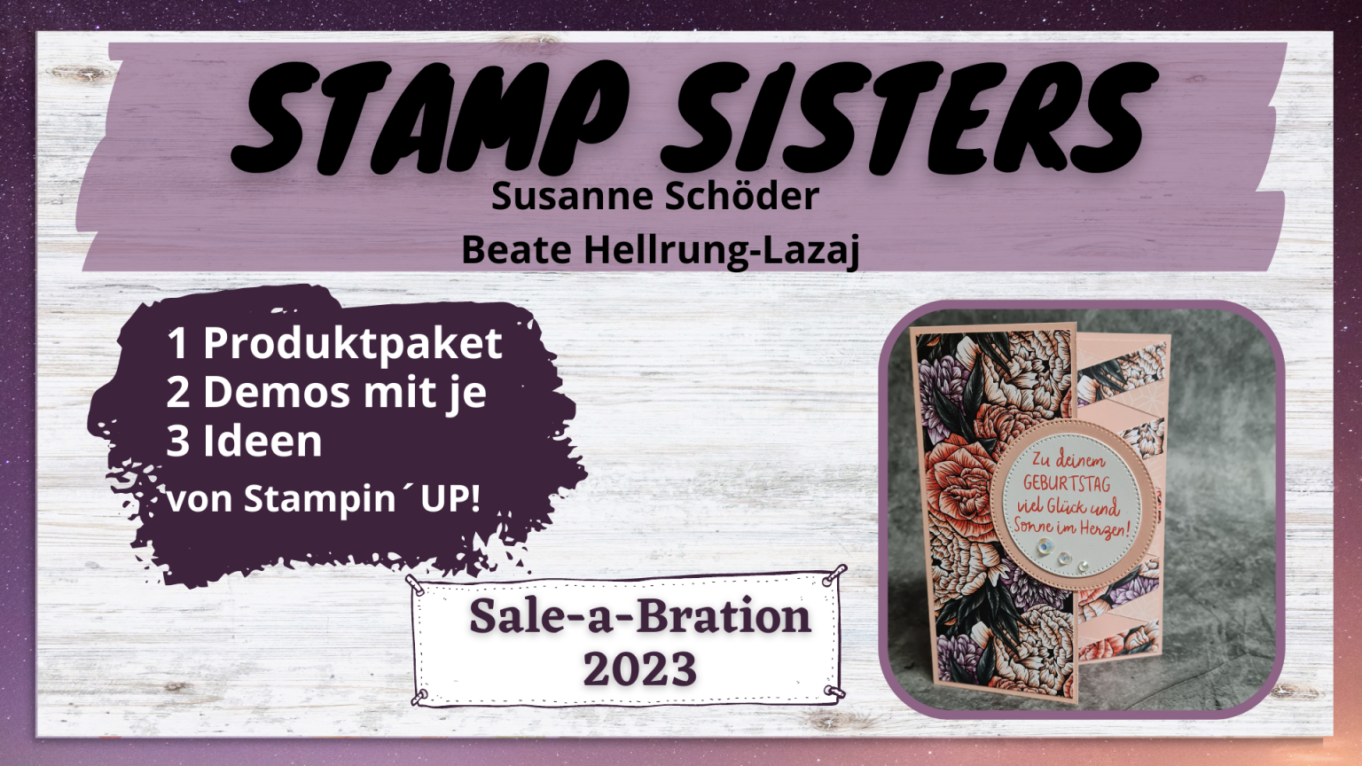Stamp Sisters Sale-a-Bration 2023