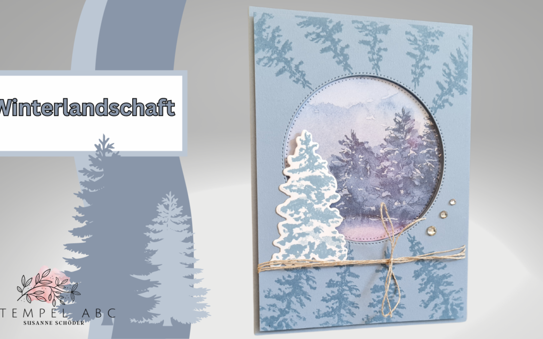 Winterlandschaft Anleitugs Video